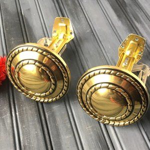 Brass Curtain Tiebacks